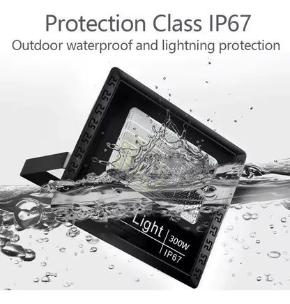 Foco Solar LED 300W Exterior IP67 Control Remoto