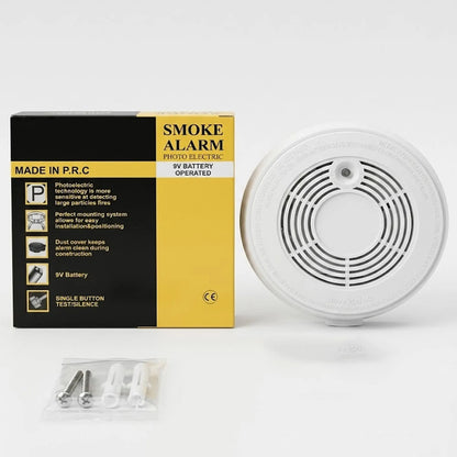 Detector Humo Fotoeléctrico A Batería 9v Alarma Incendio