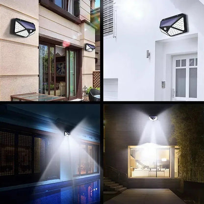 Lámparas solares sin cables con carga automática para exterior