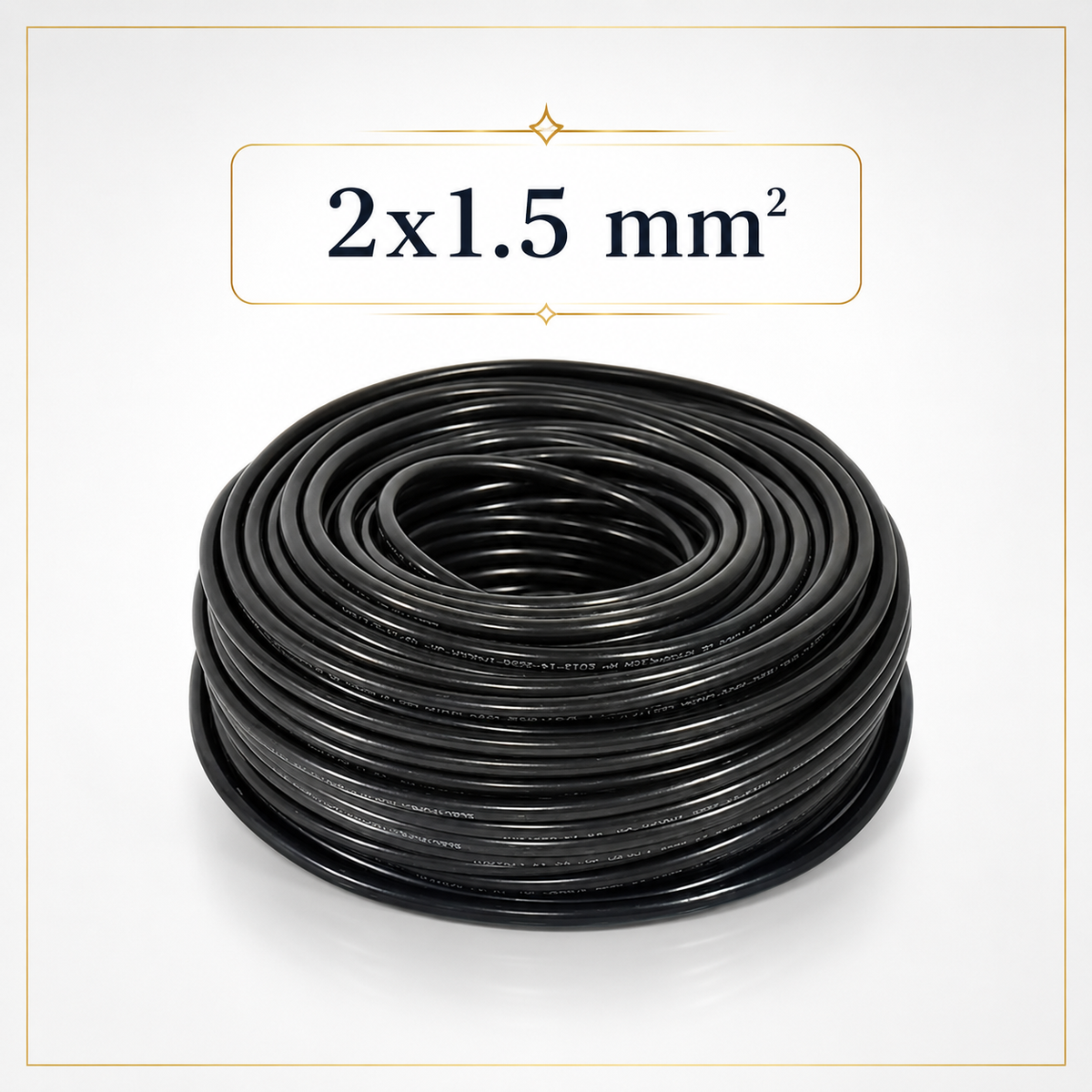 Cable Electrico 3x2.5 mm2 Rollo 100 m para Instalacion