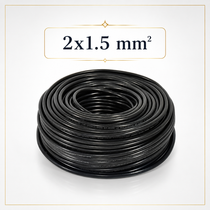 Cable Electrico 3x2.5 mm2 Rollo 100 m para Instalacion