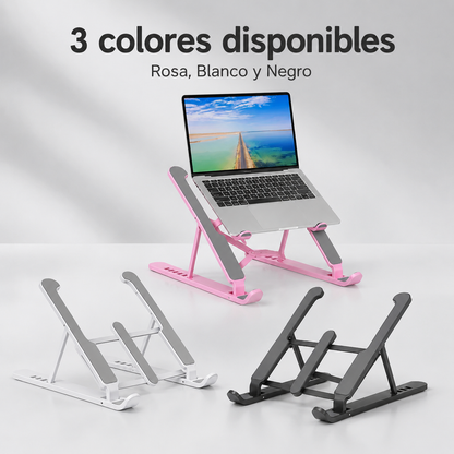 Soporte Plegable para Notebook hasta 17" con 5 Niveles