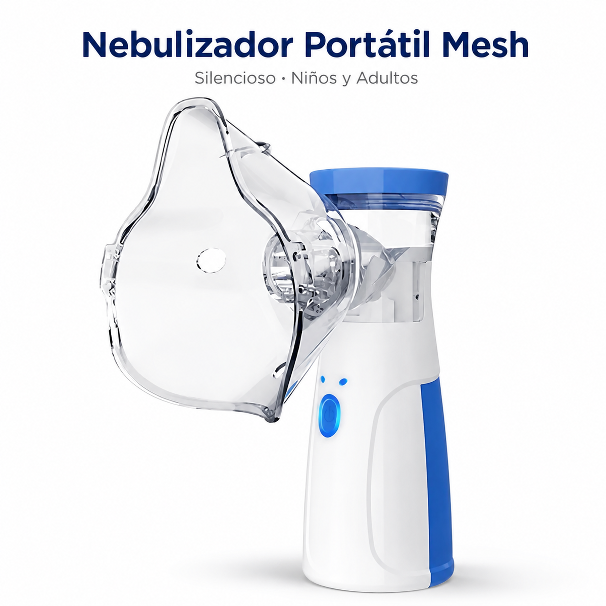 Nebulizador Inhalador Portatil Mesh Recargable Niño Adulto