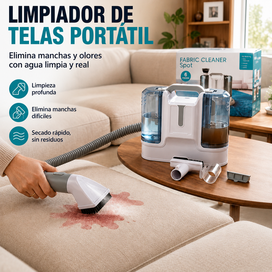 Aspiradora multifuncional 550W para suelo, alfombras y tapicería